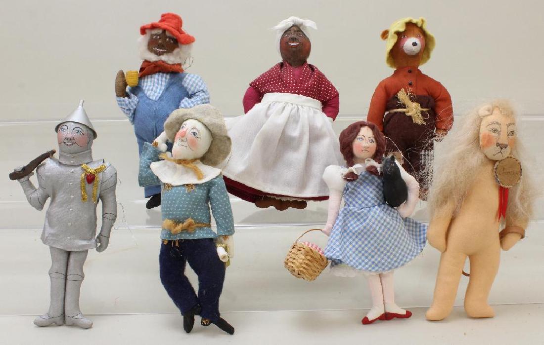 LOT OF (7) ï¿½ GLADYS BOALT 1980's FIGURES: "WIZARD OF (1 of 3)