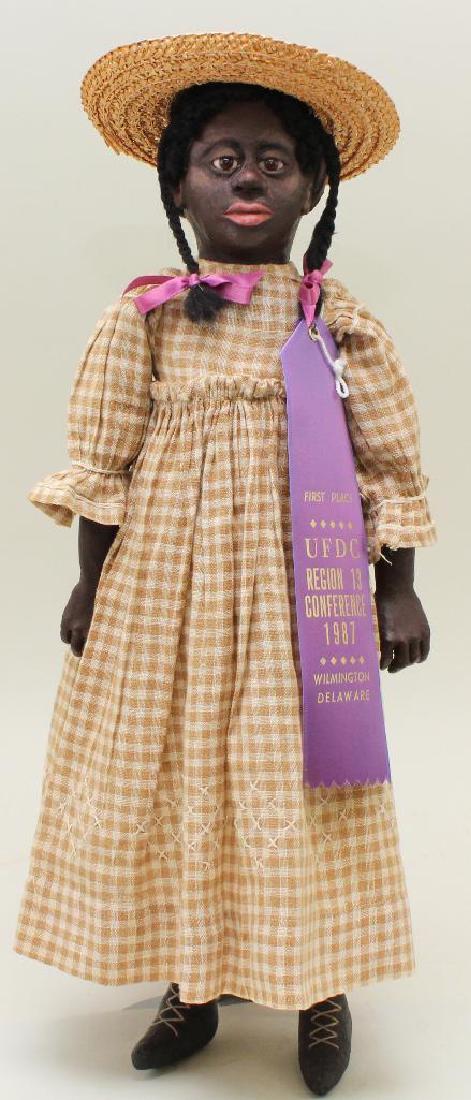 RUTH CAMPBELL SIGNED BLACK CHARACTER DOLL "BESSIE" (1 of 6)
