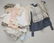 LOT OF VINTAGE/ANTIQUE DOLL CLOTHING.