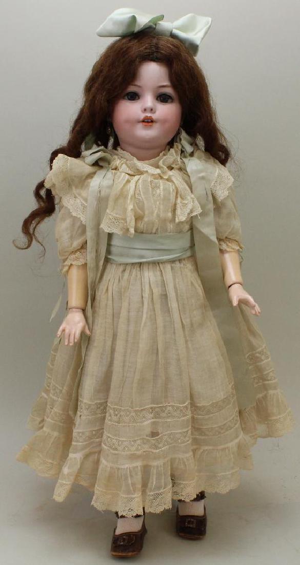 22 1/2" S & H 1279 DEP GERMANY 11 ANTIQUE BISQUE HEAD (1 of 5)