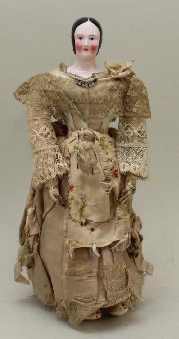 12" UNMARKED ALL ORIGINAL JACOB PETIT  FRENCH CHINA (1 of 6)