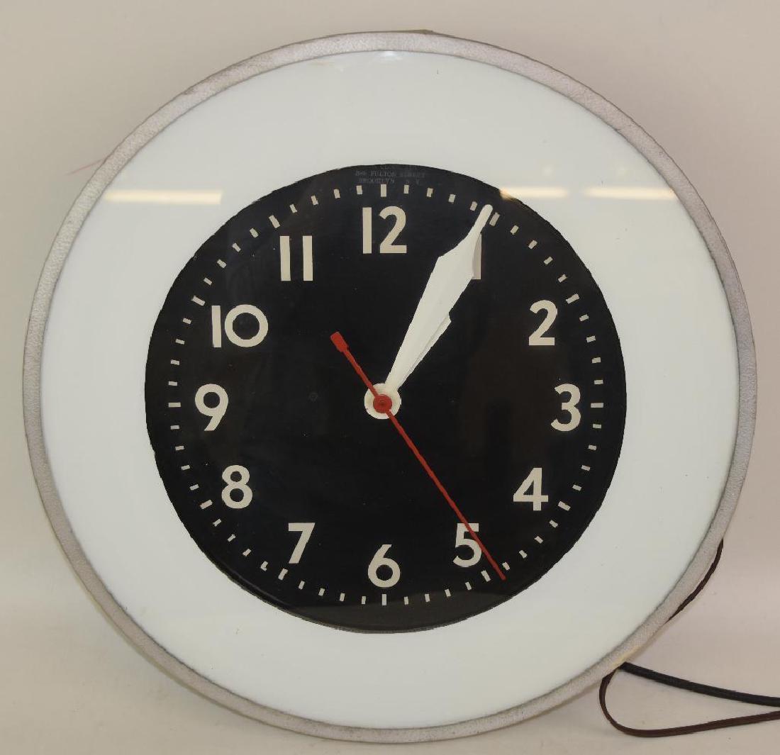 Gas Station LIghted Clock (1 of 4)