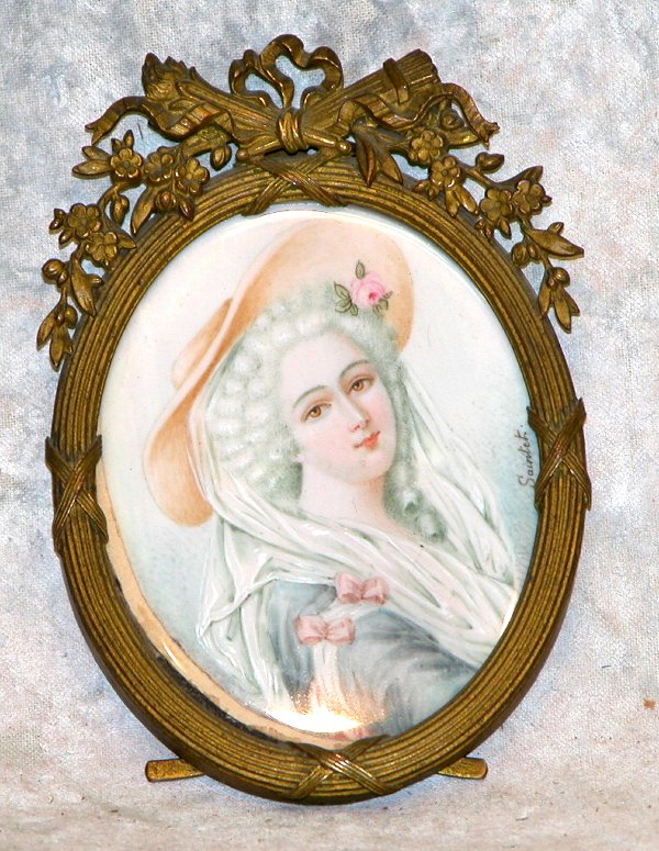 Portrait on Ivory.
