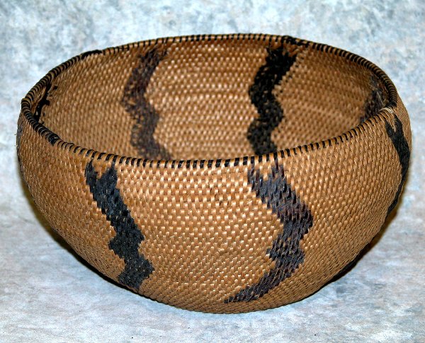 Native American Woven Basket.