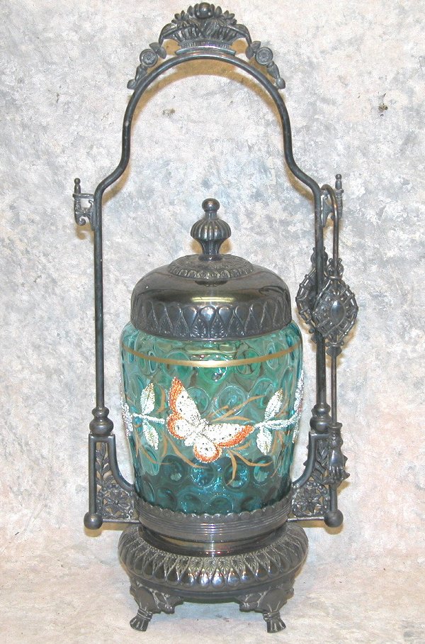 Wilcox Silver Plate Pickle Castor.