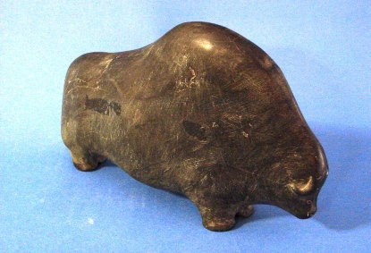 Hand Carved Inuit Musk Ox