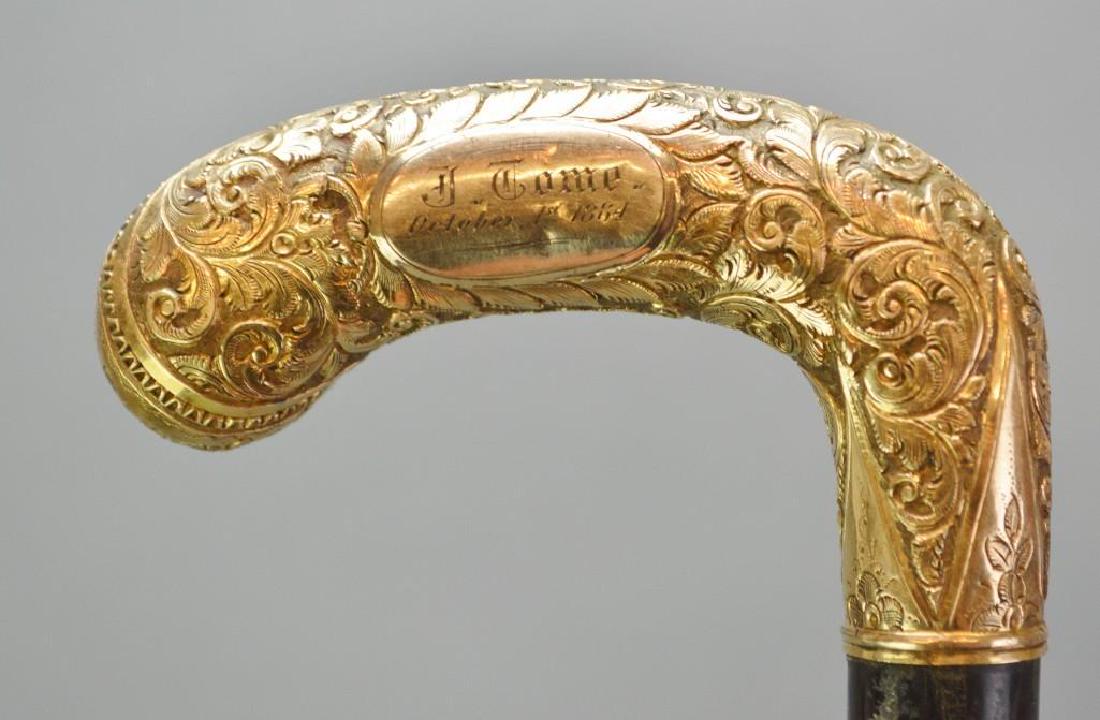 19th C. Presentation Cane (1 of 3)