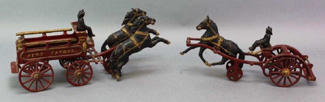 Cast Iron Fire Truck Grouping (1 of 13)