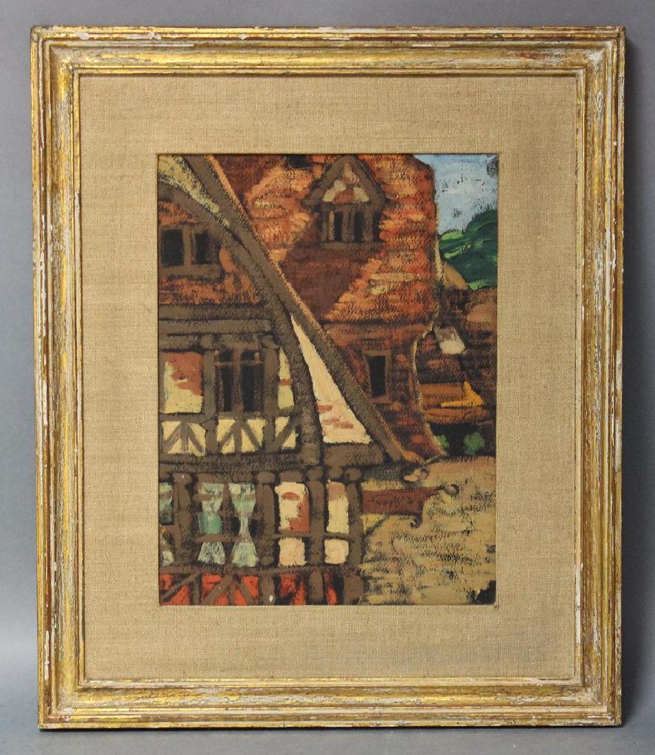 Elenore Plaisted Abbott (1875 - 1935): Gouache on paper, unsigned. 11.75"h x 8.75"w sight.