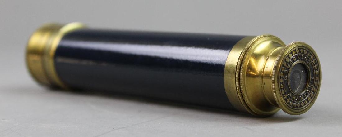 Dark Blue Leather and Brass "D. Brewsters' Kaleidoscope (1 of 6)