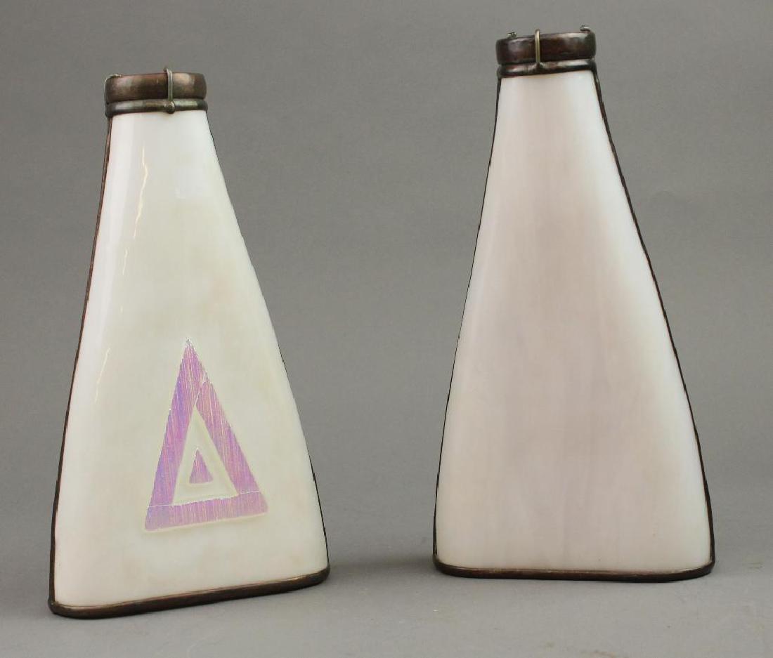 2 White Glass Kaleidoscopes (1 of 14)