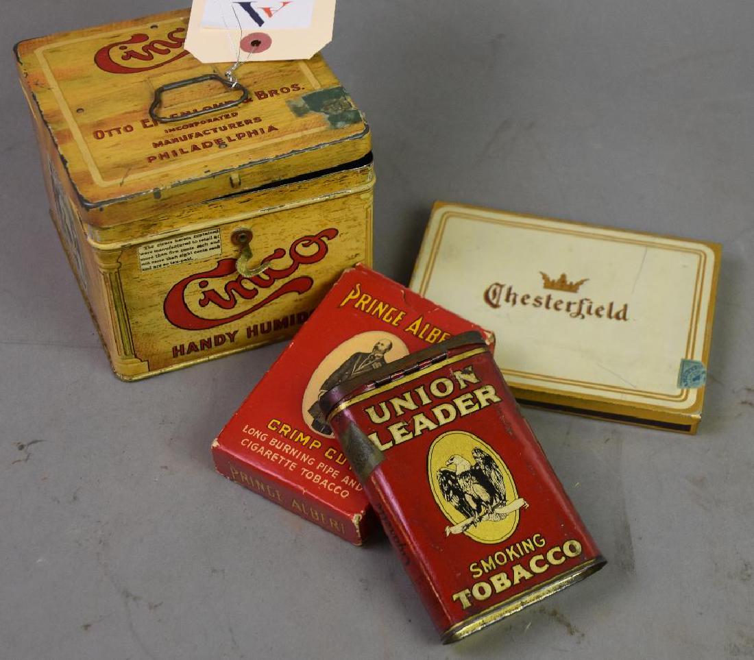3 Tobacco Tins and Tobacco (1 of 4)