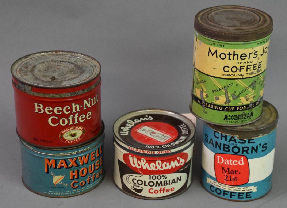 Five Coffee Tins (1 of 3)