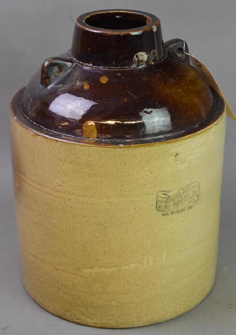 Large Crock and Pie Plate (1 of 4)