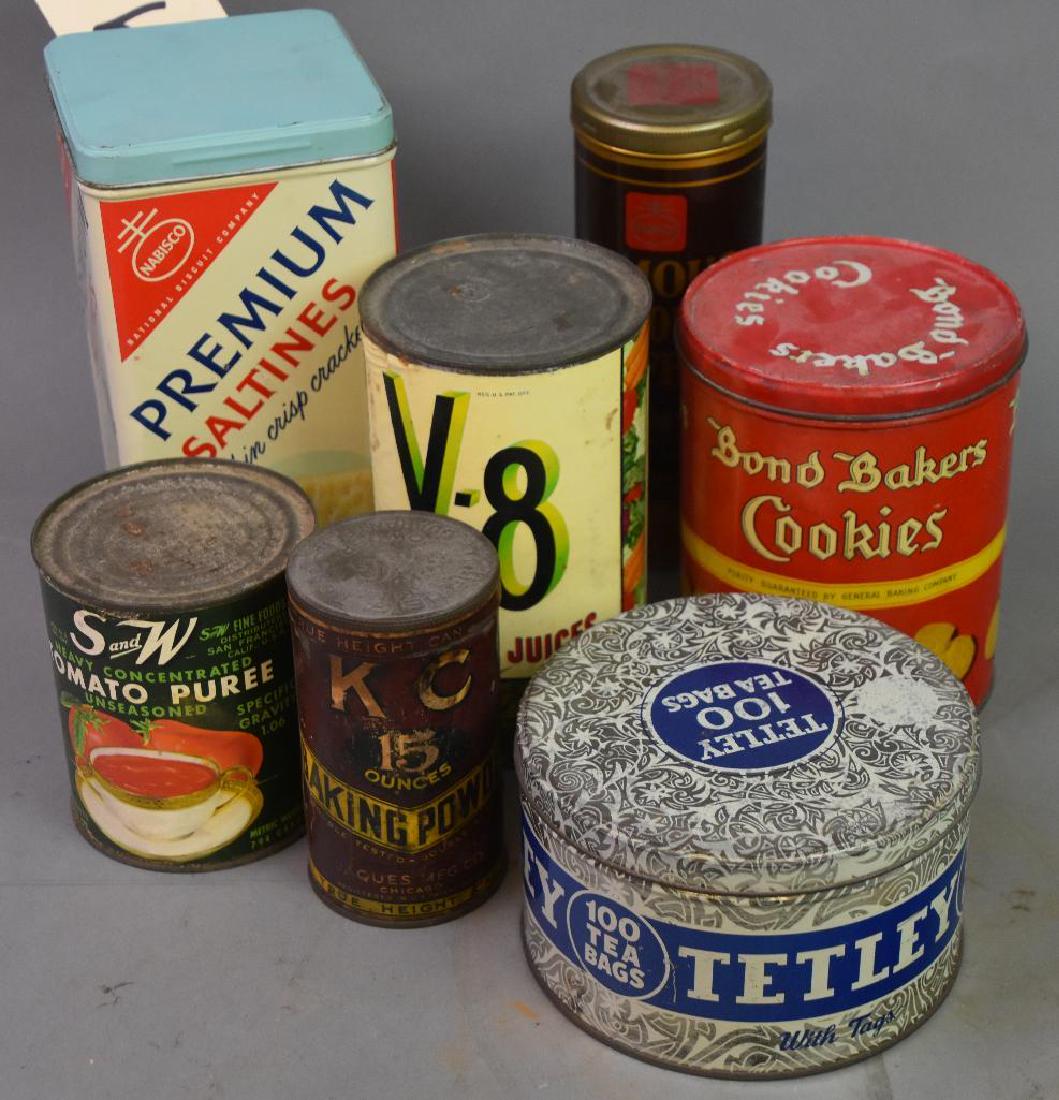 7 Various Food Tins/Boxes (1 of 3)