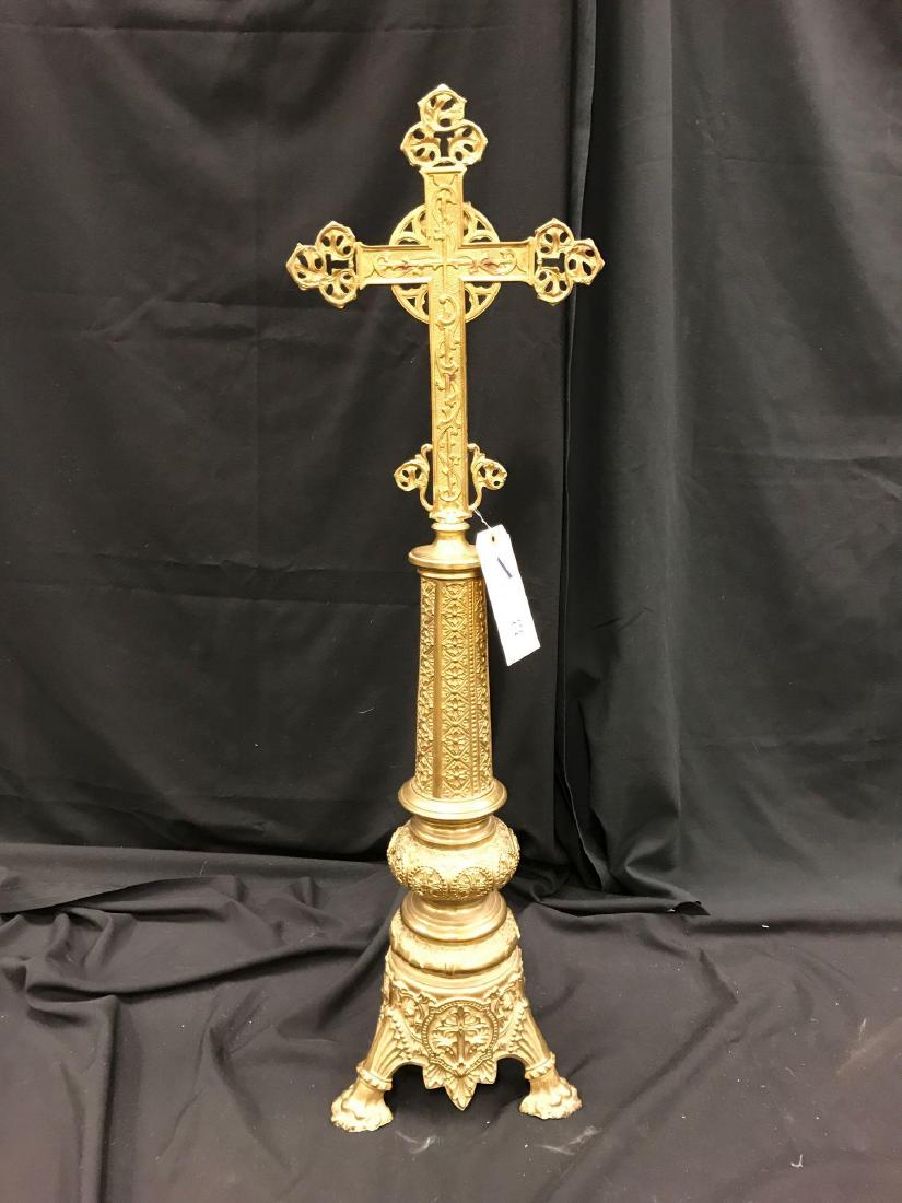 Monumental Brass Crucifix (1 of 7)