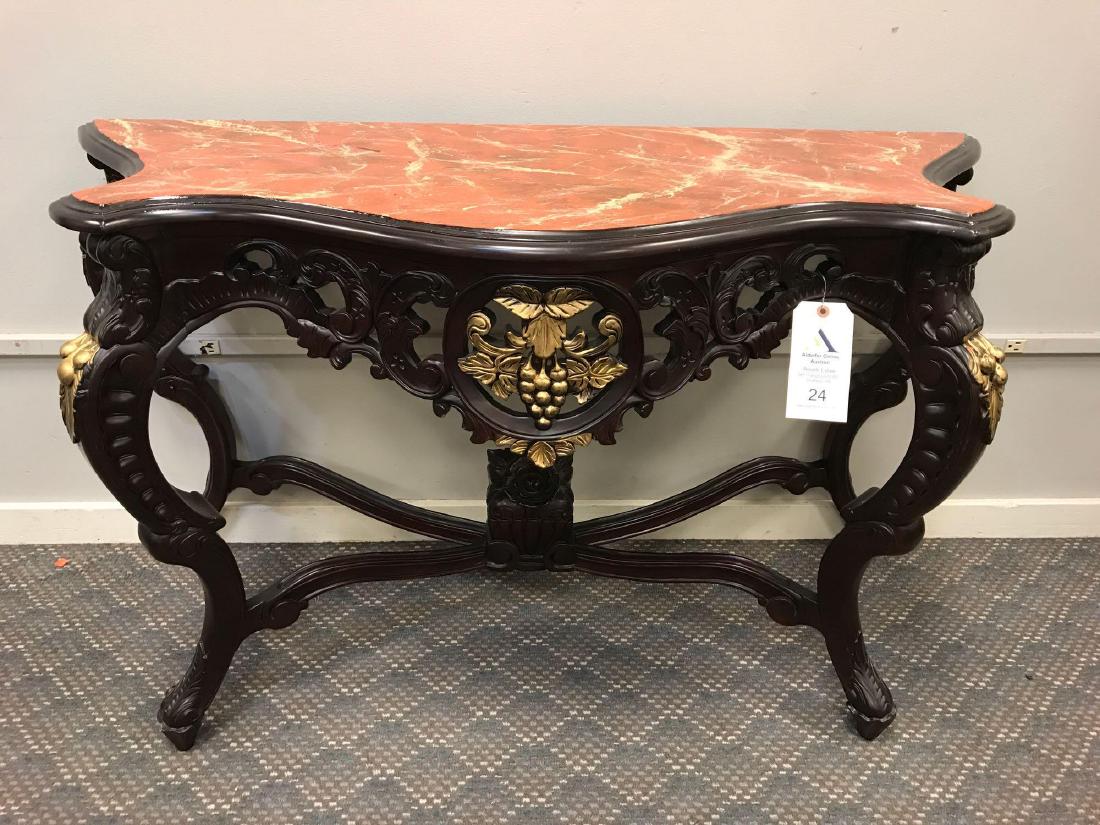 Carved Console Table (1 of 7)
