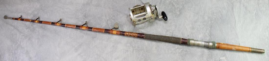 Tycoon Tackle Bamboo Saltwater Fishing Rod & Reel (1 of 8)