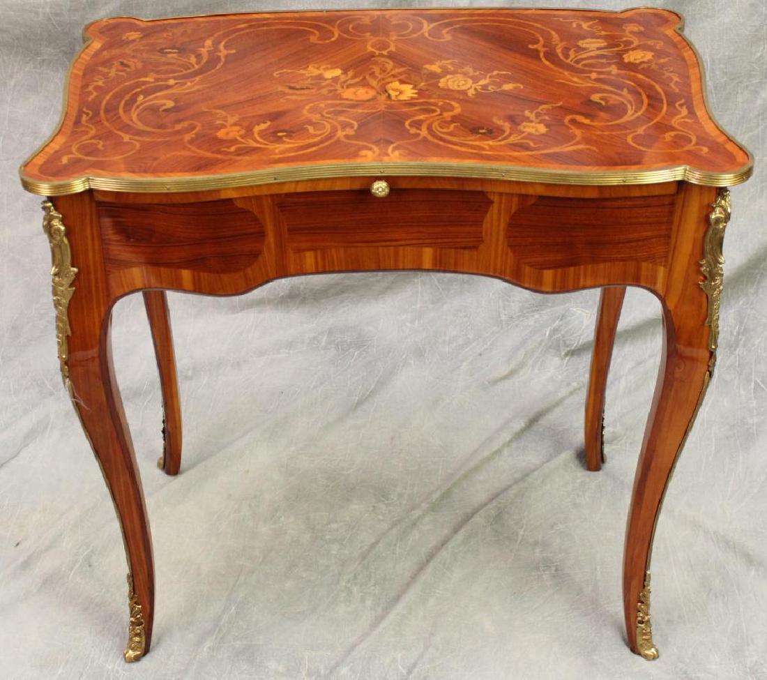 Louis XV Style Ormolu Mounted Writing Table (1 of 9)