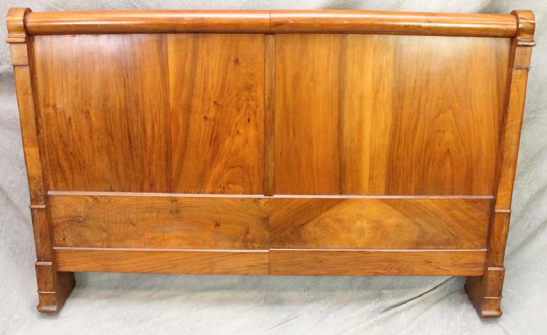 Eastlake Burl Walnut Bed (1 of 5)