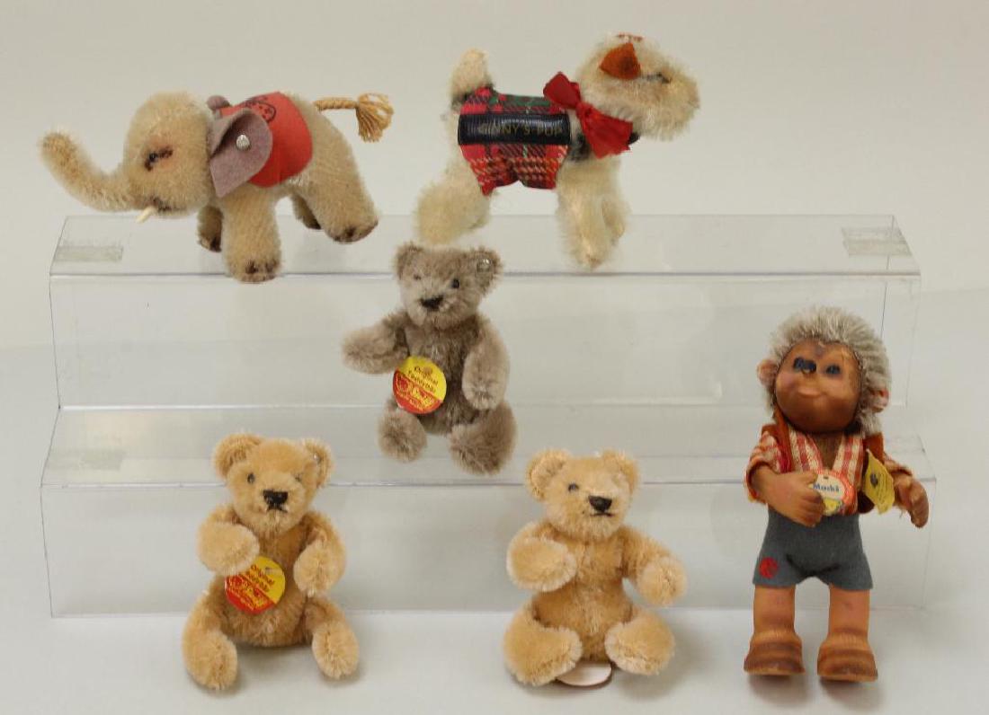 LOT OF (6) TAGGED STEIFF ITEMS. (1 of 2)