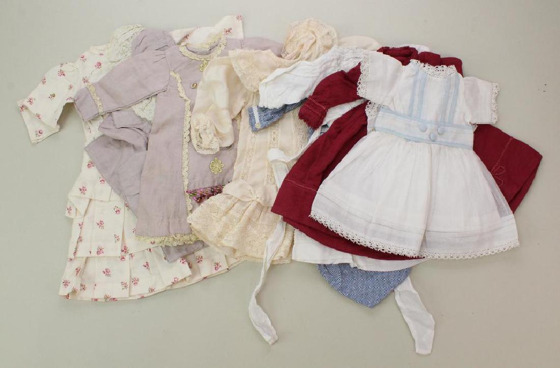 LOT OF REPRODUCTION  DOLL CLOTHING. (1 of 4)