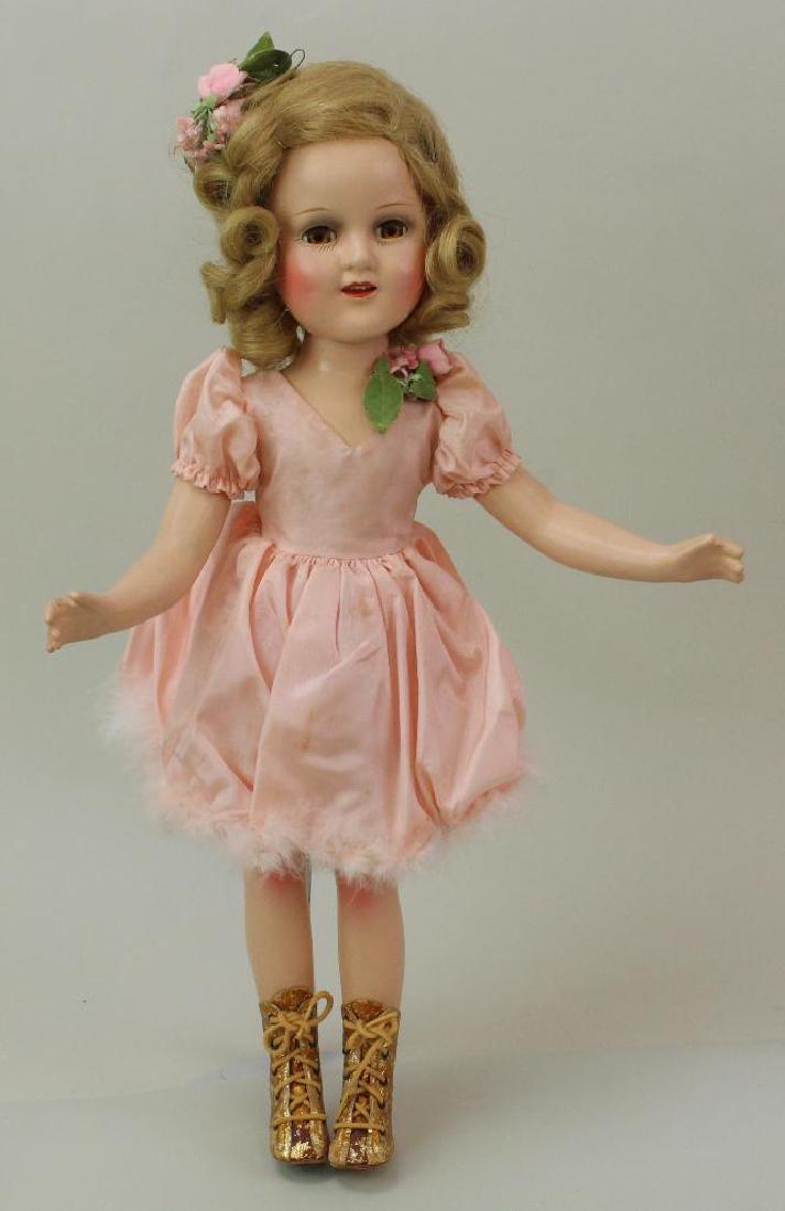 18" ALL ORIGINAL TAGGED "SONJA HENIE" COMPOSITION DOLL. (1 of 5)