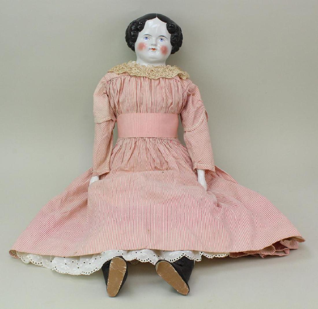29" ANTIQUE CHINA SHOULDER HEAD DOLL. (1 of 4)