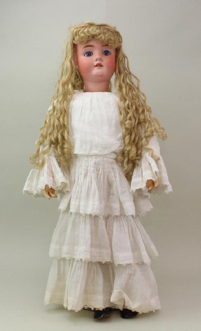 33"  1? WALKURE GERMANY 8 ANTIQUE BISQUE HEAD DOLL. (1 of 4)