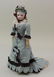 16" "4" ANTIQUE BISQUE HEAD FRENCH FASHION DOLL.