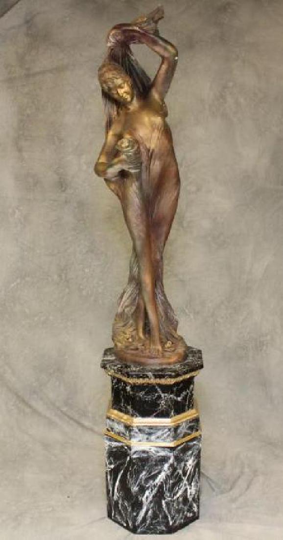 Figural Art Nouveau Statue (1 of 12)