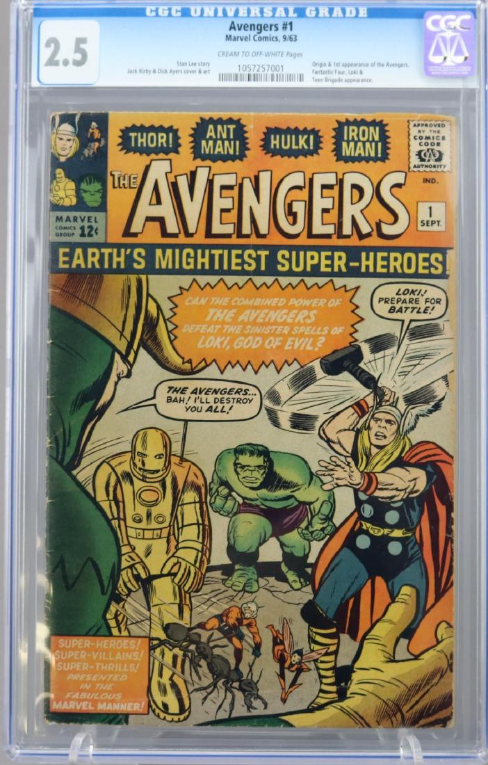 Avengers #1 CGC 2.5 (1 of 3)