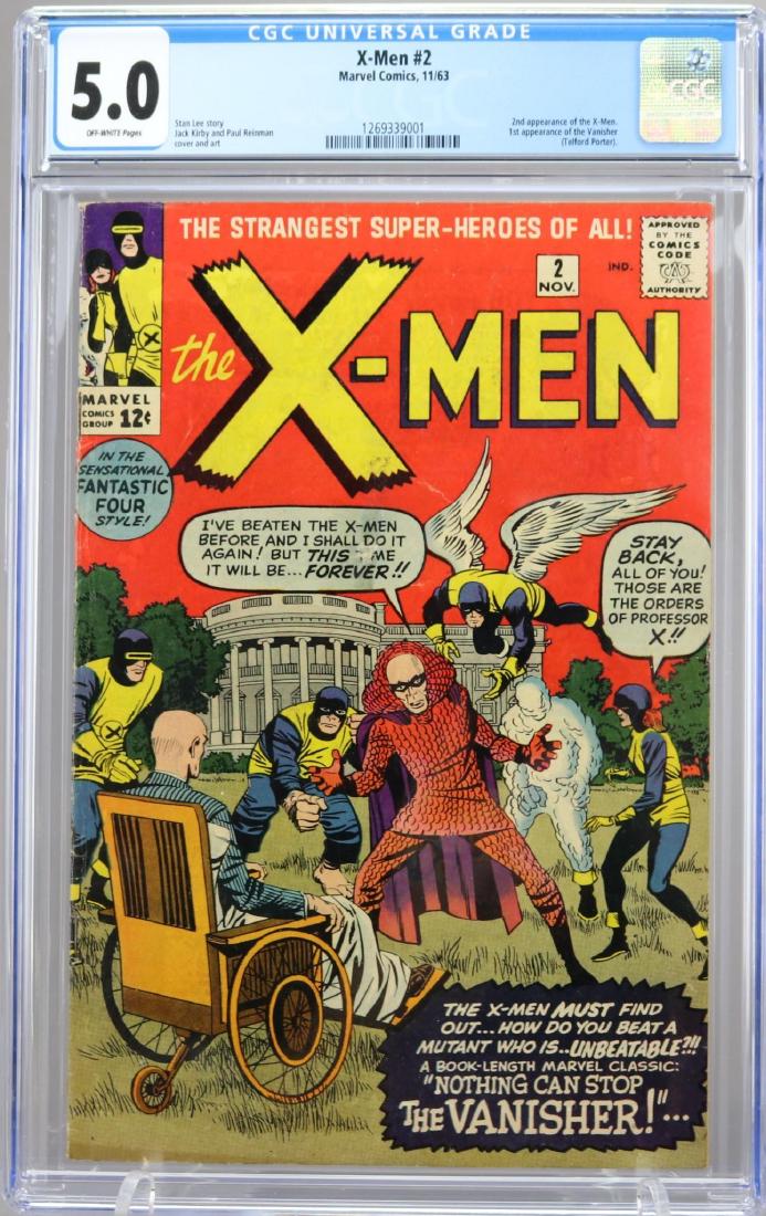 X-Men #2 CGC 5.0 (1 of 3)