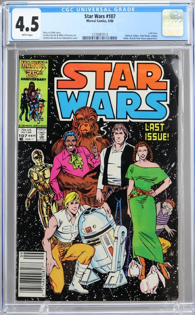 Star Wars #107 CGC 4.5 (1 of 3)