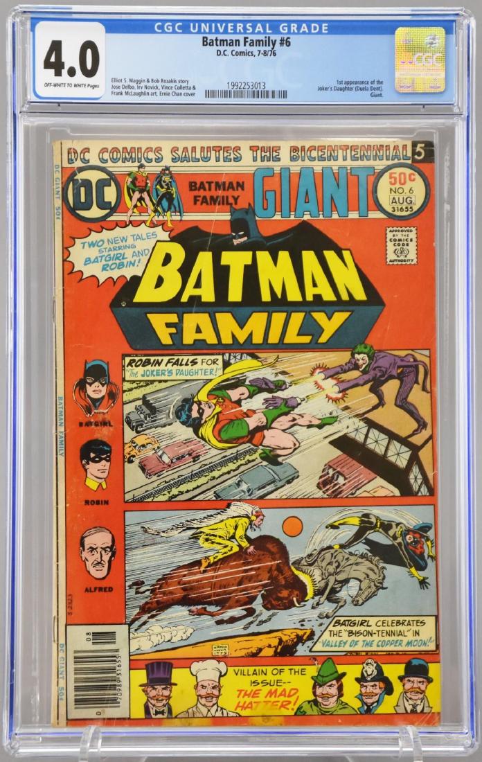 Batman Family $6 CGC 4.0 (1 of 3)