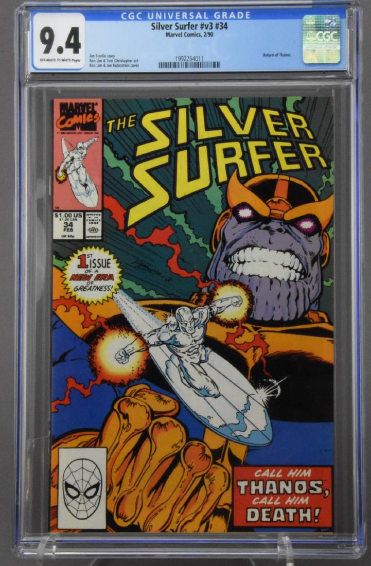 Silver Surfer #v3 #34 CGC 9.4 (1 of 3)