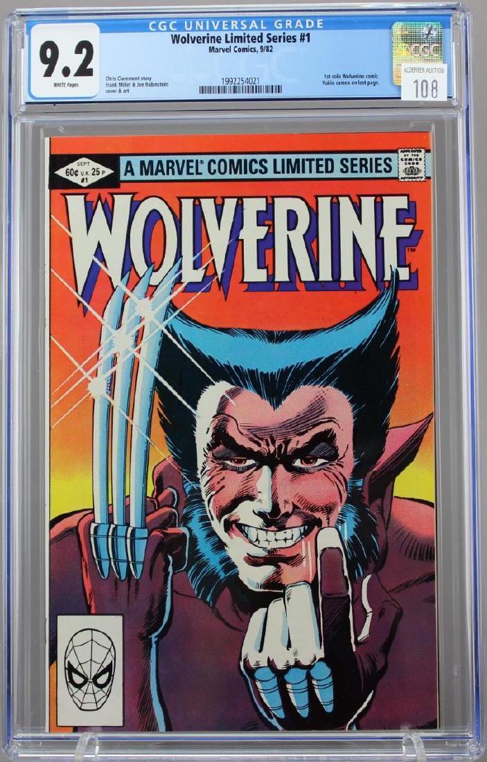 Wolverine Limited Series #1 CGC 9.2 (1 of 2)