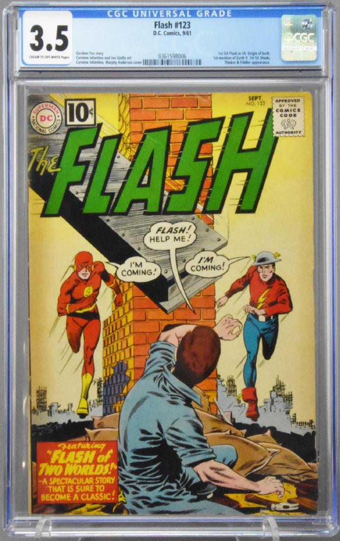 Flash #123 CGC 3.5 (1 of 4)