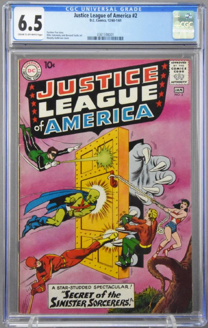 Justice League of America #2 CGC 6.5 (1 of 4)