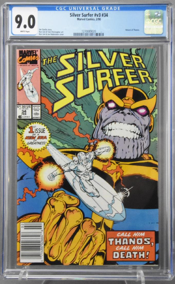 Silver Surfer #v3 #34 CGC 9.0 (1 of 3)