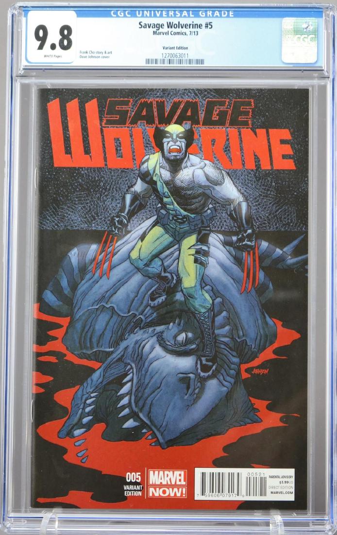 Savage Wolverine #5 CGC 9.8 (1 of 3)