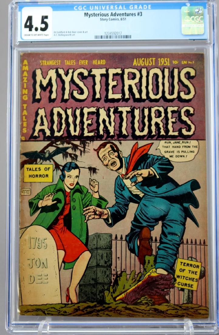 Mysterious Adventures #3 CGC 4.5 (1 of 3)
