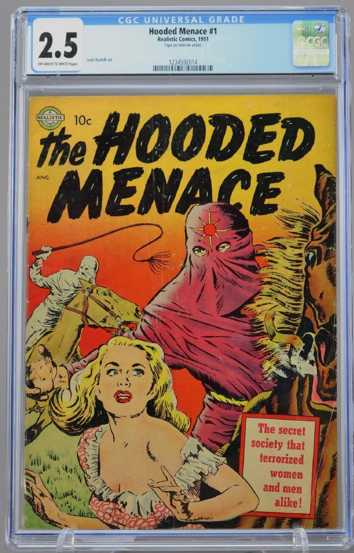 Hooded Menace #1 CGC 2.5 (1 of 3)