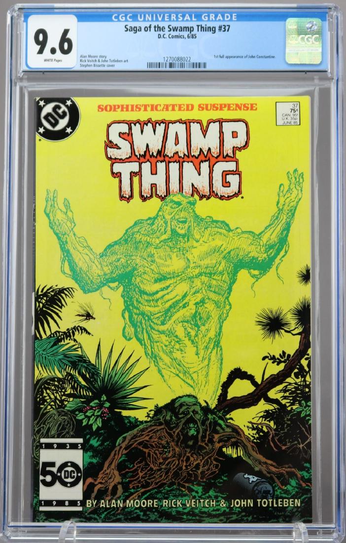 Saga of the Swamp Thing #37 CGC 9.6 (1 of 3)