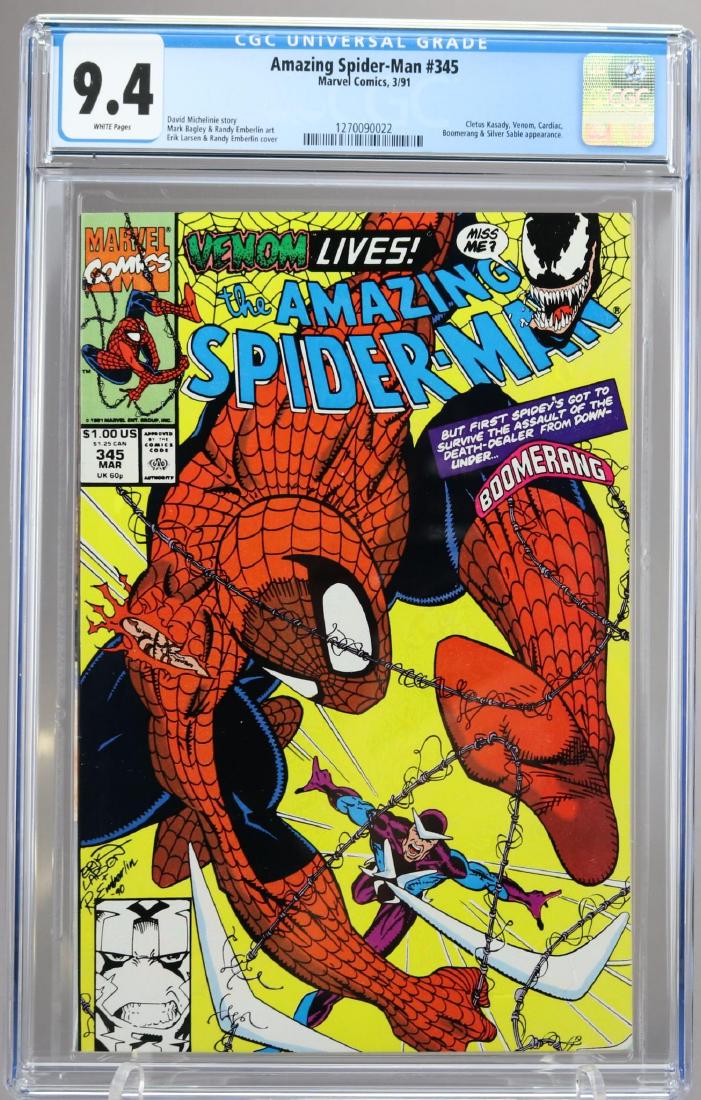Amazing Spider-Man #345 CGC 9.4 (1 of 3)