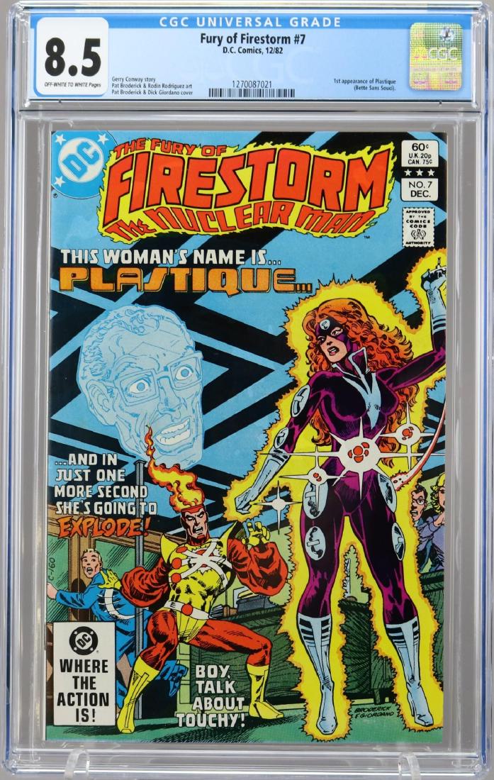 Fury of Firestorm #7 CGC 8.5 (1 of 3)