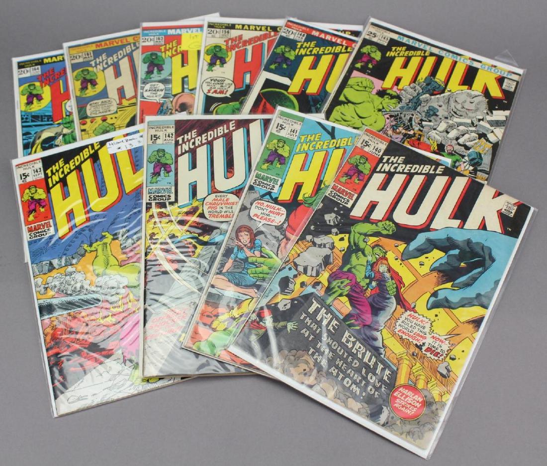 Grouping of (10) Incredible Hulk Bronze Age Comics (1 of 10)