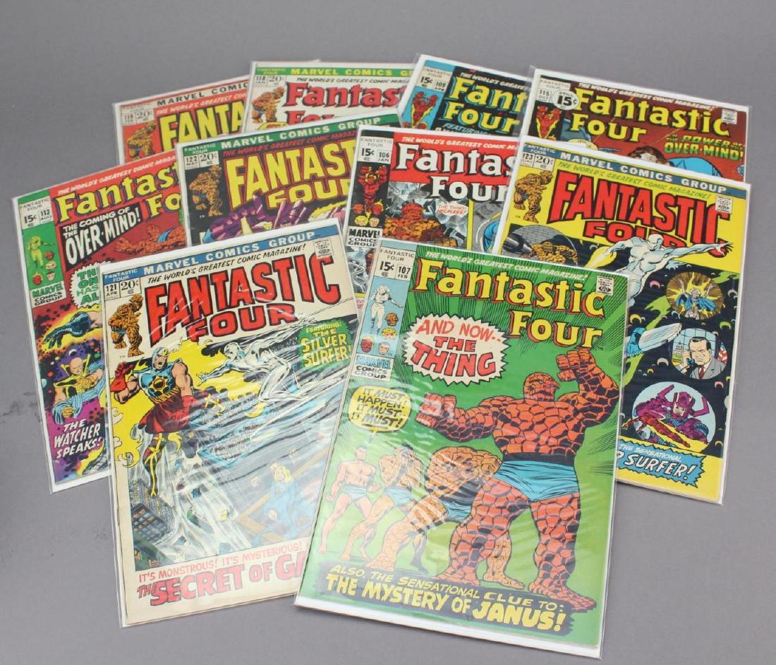 Grouping of (10) Fantastic Four Bronze Age Comics (1 of 10)