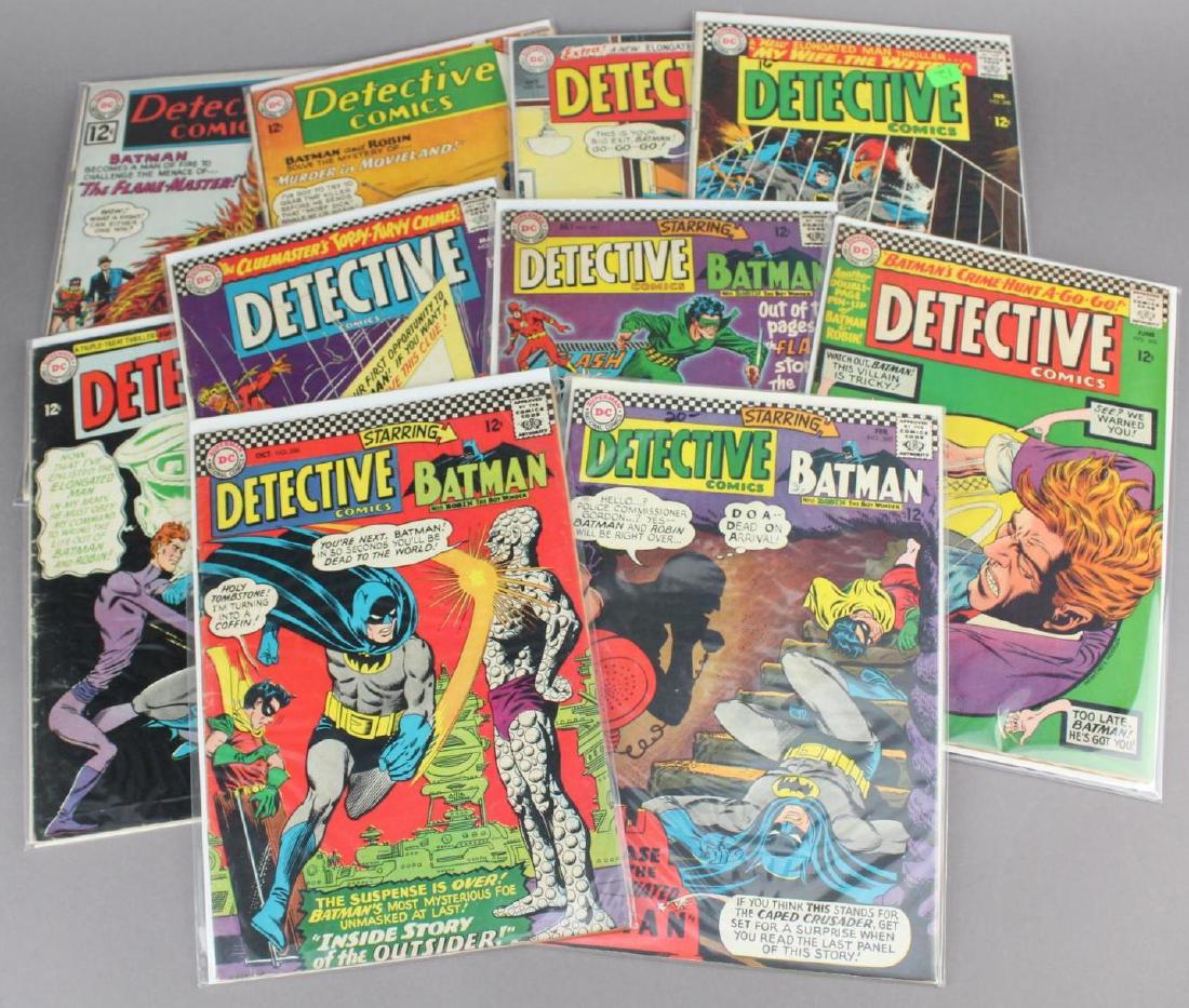 Grouping of (10) 12 cent Detective Silver Age Comic Boo (1 of 6)