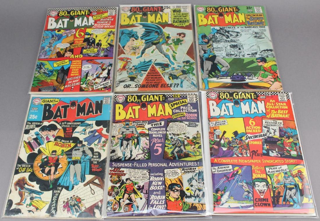 Grouping of (6) Silver Age Batman 80 pg/Giant Comics (1 of 7)